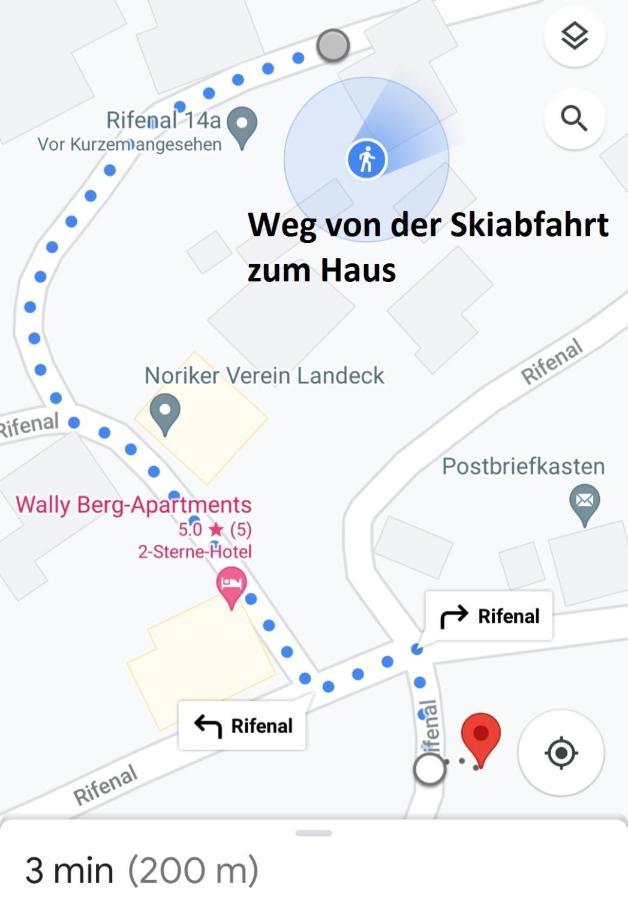 Alptyrol Lägenhet Rifenal Exteriör bild
